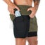 Camo Shorts Quick Dry Running Shorts 2 In 1 Double-deck Workout Carousel 1