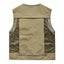 Outdoor Leisure Vest Men's New Multi-Pocket Breathable Outdoor Carousel 3