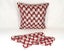 Cushion Cover Twist Red Carousel 1