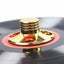LP Vinyl Turntables Metal Disc Stabilizer Record Weight / Clamp Carousel 5