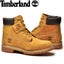 TIMBERLAND Mens 6" Premium Waterproof Boots Original Yellow Shoes - Wheat Nubuck Carousel 2