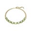 Swarovski Millenia Necklace Octagon Green w / Gold-Tone Plate Carousel 1