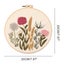 Embroidery Starter Kit DIY Cross Stitch Kits 4 pcs Carousel 8