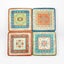 Orta Stone-Look Coasters - Set of 4 Carousel 7