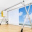 SOGA 2X 2.4m Portable Standing Clothes Drying Rack Foldable Space-Saving Laun... Carousel 3