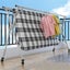 SOGA 2X 2.4m Portable Standing Clothes Drying Rack Foldable Space-Saving Laun... Carousel 5