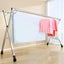 SOGA 2X 2.4m Portable Standing Clothes Drying Rack Foldable Space-Saving Laun... Carousel 6