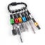 Hex Screwdriver bit holder keychain -6PCS Carousel 2