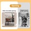 Bopeep Baby Safety Gates Adjustable Retractable Pet Dog Stair Doorways Guard 150 Carousel 5