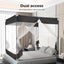 Dreamz Mosquito Bed Nets Foldable Canopy Square Fly Repel Insect Camping Protect Carousel 7