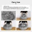 Pawz Pet Bed Memory Foam Donut Calming Nest Soft Plush Kennel Charcoal M L XL Carousel 9
