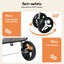 Pawz Pet Stroller 2-Tier Pram Dog Cat Carrier Foldable Large 4 Wheels Shopping Carousel 7