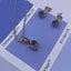 18K White Gold Crystal Jewellery Set "Alexandra" (Amethyst) Carousel 3