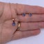 Rose Gold Crystal Jewellery Set "Alexandra" (Amethyst) Carousel 3