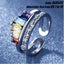 Rainbow Crown Diamond Gold Opening Ring Jewellery *Over Stocked* Carousel 3