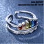 Rainbow Crown Diamond Gold Opening Ring Jewellery *Over Stocked* Carousel 7