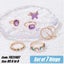 Vintage Animal Rhinestone Rings 7Pcs Gold Jewellery *Over Stocked* Carousel 6