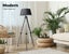 Emitto Floor Lamp Morden Reading Light Adjustable Tripod Stand Removable Shade Carousel 3