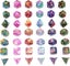 6 Sets Dungeons and Dragons(DND) Dice Set Carousel 9