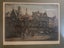 ##Collectable! Antique Signed Etching - The Cross and Rows - Chester, England ## Carousel 4