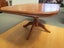 Sorenmobler Single Pedestal Rimu Dining Table Carousel 6