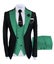 Three Piece Men Suits for Wedding Party Business Formal Groom Tuxedos Carousel 18