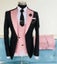 Three Piece Men Suits for Wedding Party Business Formal Groom Tuxedos Carousel 12