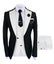 Three Piece Men Suits for Wedding Party Business Formal Groom Tuxedos Carousel 8