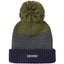 Sealskinz Unisex Flitcham Waterproof Bobble Hat - Navy/Grey/Olive - S/M Carousel 1