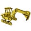 Abstract Digger Carousel 1