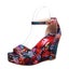 Women Floral Platform Sandals Female Summer Wedges Woman High Heels Carousel 7