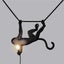 Seletti Monkey Swing Hanging Lamp Black Carousel 1