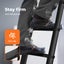 Traderight Multipurpose Ladder Telescopic Aluminium Extension Single-side 3.2M Carousel 6
