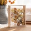 4cm Deep Transparent Shadow Box Frames Bouquet Display Flower Case Carousel 6