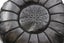 Genuine Moroccan Leather Medium Pouf-Black - Free Delivery Carousel 5