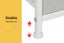 Levede Chest of 3 Drawers Bedside Table Storage Cabinet Tower Dresser Beige Carousel 8