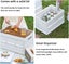 Collapsible Storage Bin with Lids(L) |Foldable Storage Box for Camping|Wardrobes Carousel 11
