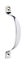 Tradco 1481CP Offset Handle Polished Chrome 100mm Carousel 1