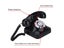 Retro Corded Phone (Over Stocked) Carousel 5