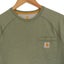 Carhartt Olive Green Force Pocket Tee Small Carousel 3