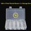 100pcs 27/30mm Coin Capsule box holder Capsules Container with Carousel 5