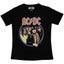 AC/DC Highway To Hell Circle Womens Skinny Fit T Shirt Carousel 1