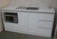 1795 Kitchenette with Appliance Shelf - White Carousel 3