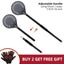 Anygleam Pizza Shovel 110cm Dark Grey for Perforated Peel with Metal Handle O... Carousel 3