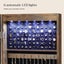 Jewellery Cabinet with LED Mirror - Brown Carousel 4