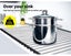 Toque Stainless Steel Dish Drying Rack Over Sink Kitchen Foldable RollUp Mat Carousel 6