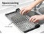 Toque Stainless Steel Dish Drying Rack Over Sink Kitchen Foldable RollUp Mat Carousel 8
