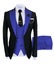 Three Piece Men Suits for Wedding Party Business Formal Groom Tuxedos Carousel 3