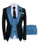 Three Piece Men Suits for Wedding Party Business Formal Groom Tuxedos Carousel 7
