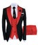 Three Piece Men Suits for Wedding Party Business Formal Groom Tuxedos Carousel 16